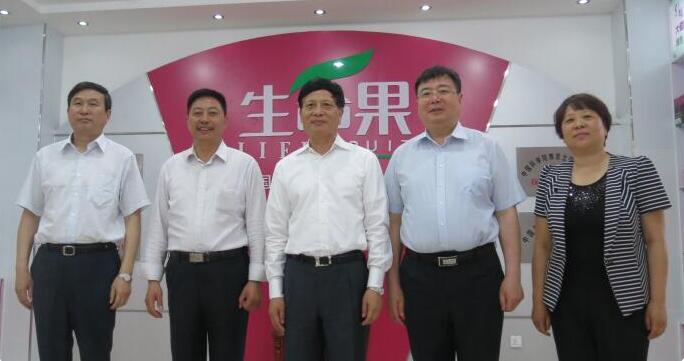 中国社会科学院院长、党组委书记（原河南省委书记）谢伏瞻视察生命果公司
