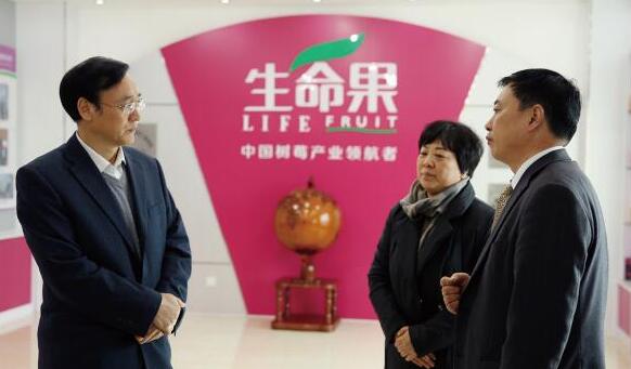 新乡市委书记张国伟莅临生命果公司视察指导